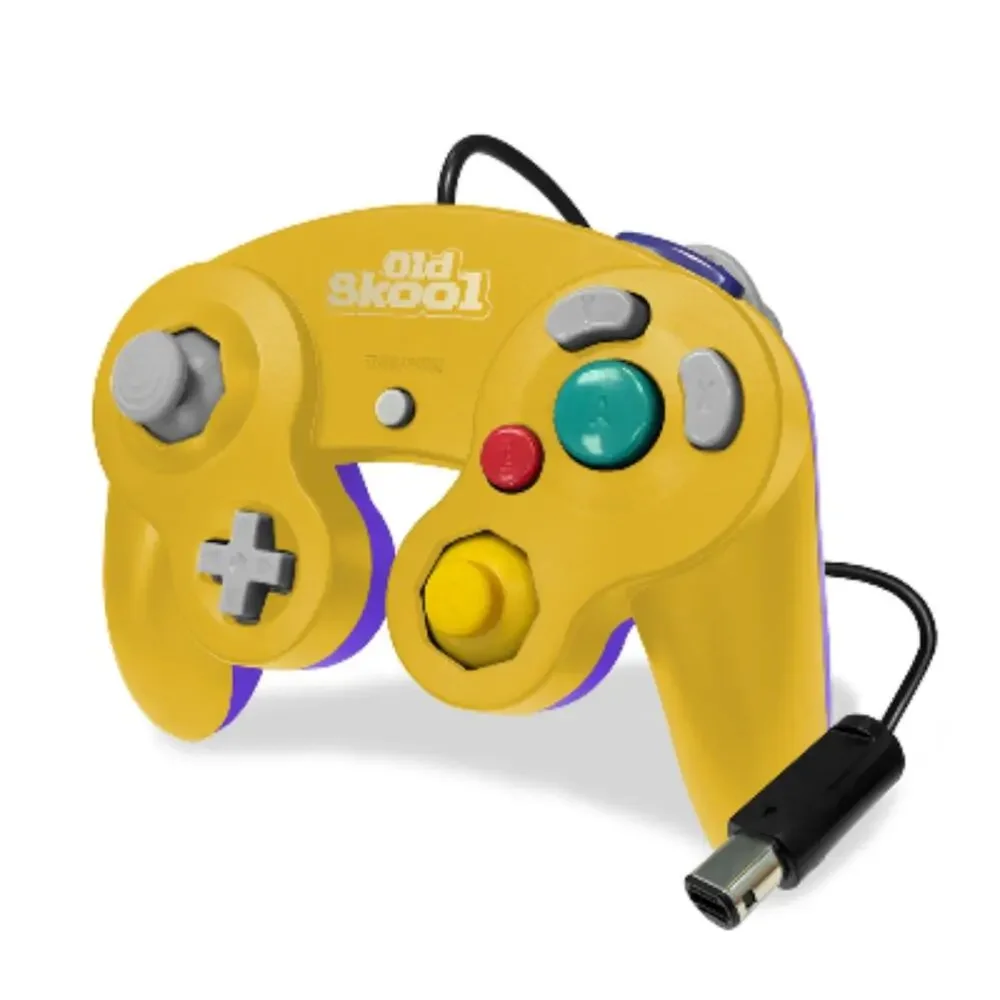 4 Gamecube Controllers - 4 Colors Bundle (NEW) Purple Yellow Pink Blue, Nintendo
